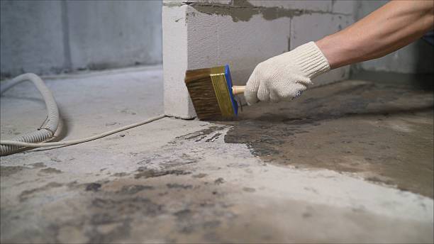 SJ Waterproofing Pros Interior Drainage System coverage map for Sidney, IL and surrounding area
